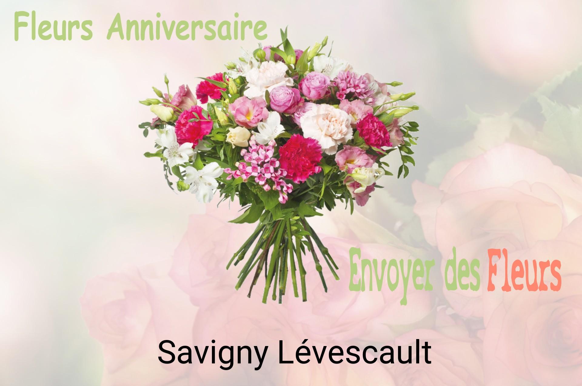 Bouquet de fleurs d’anniversaire livré à Savigny-Lévescault